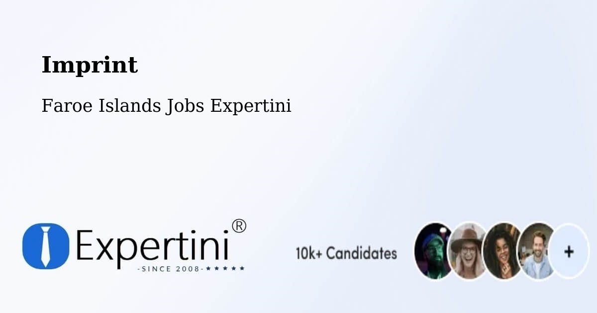 Imprint – Saltangará - Faroe Islands Jobs Expertini